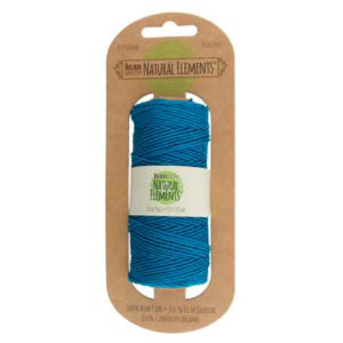 1.0mm Hemp Cord Blue - 60m Spool - HEMP20BL