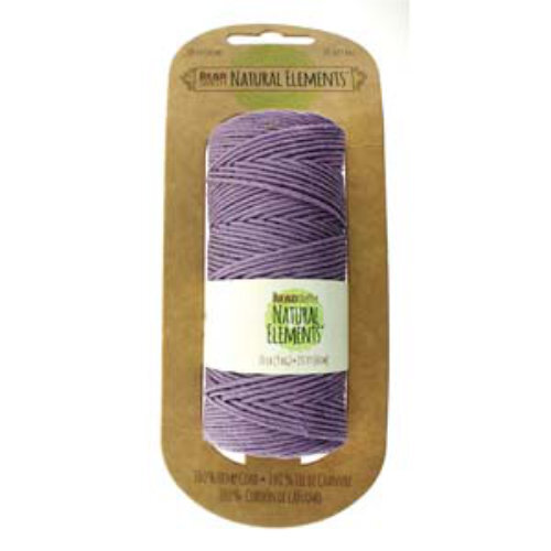 1.0mm Hemp Cord Purple - 60m Spool - HEMP20PU