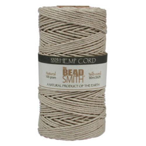 1.5mm Hemp Cord Natural - 79m Spool - HEMP36