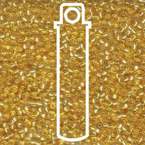 Miyuki 11/0 Rocaille Bead - 11-94 - Silver Lined Dark Gold - 23gm Tube