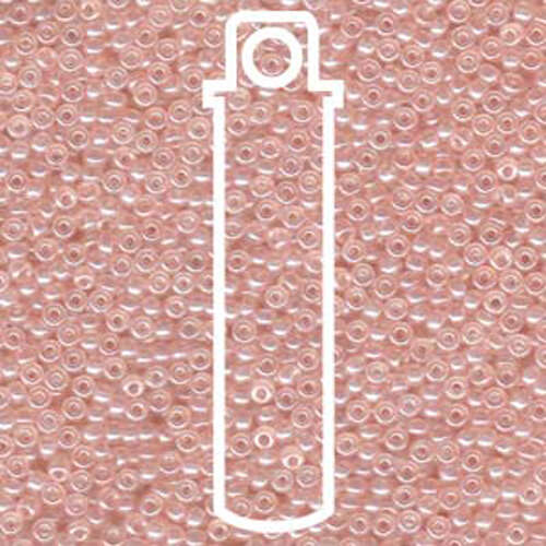 Miyuki 11/0 Rocaille Bead - 11-9366 - Shell Pink Luster - 24gm Tube