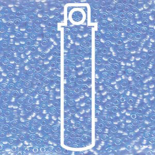 Miyuki 11/0 Rocaille Bead - 11-9376 - Crystal Lined Aqua - 24gm Tube