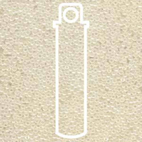 Miyuki 11/0 Rocaille Bead - 11-9592 - Antique Ivory Pearl Ceylon - 23.5gm Tube