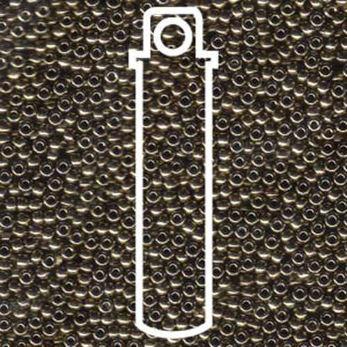 Miyuki 11/0 Rocaille Bead - 11-9457 - Dark Bronze - 24gm Tube