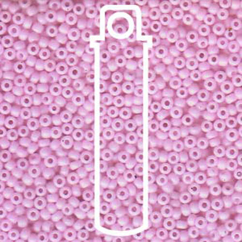 Miyuki 11/0 Rocaille Bead - 11-9415 - Opaque Pink - 23.5gm Tube