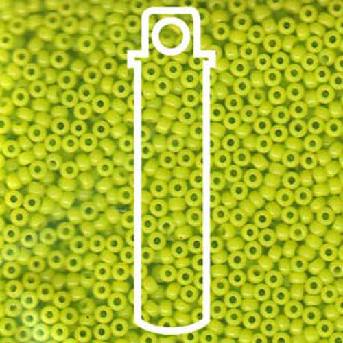 Miyuki 11/0 Rocaille Bead - 11-9416 - Opaque Chartreuse - 23gm Tube