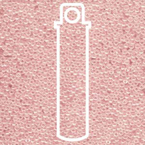 Miyuki 11/0 Rocaille Bead - 11-9539 - Coral Ceylon - 24gm Tube