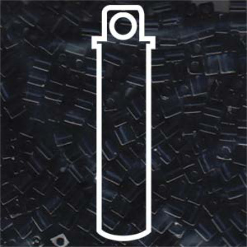 Miyuki 4mm (SB4) Square Bead - SB4-2411 - Montana Blue - 20gm Tube