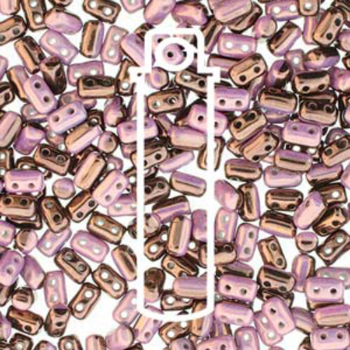 Rulla 3mm x 5mm - RUL3503849-15726 - Duet Black & White Vega Luster - 22gm Tube