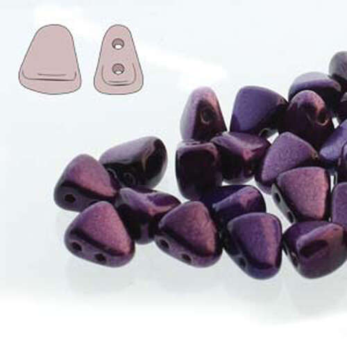 Nib Bit 6mm x 5mm - NB6523980-24202 - Metalust Purple - 100gm Bag