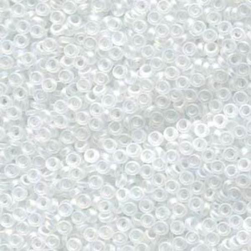 Miyuki 2.2mm Spacer Bead - SPR2-131FR - Matte Transparent Crystal - 100gm Bag