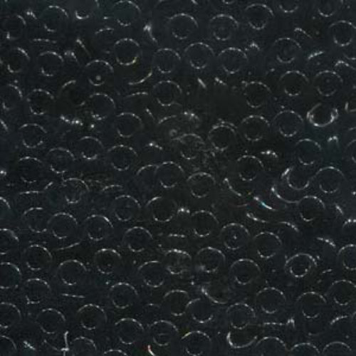 Miyuki 3mm Spacer Bead - SPR3-401 - Opaque Black - 100gm Bag