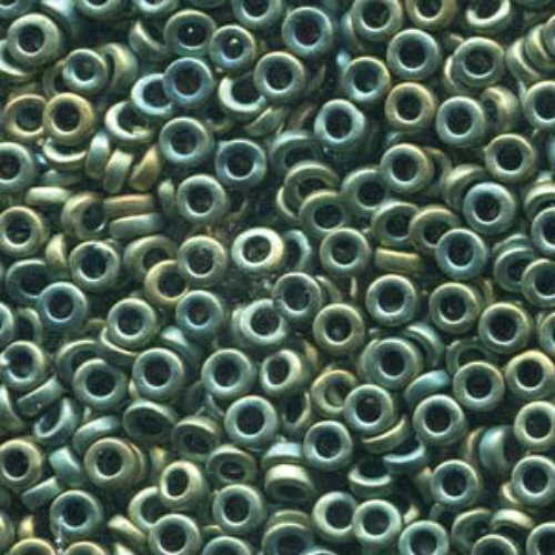 Miyuki 3mm Spacer Bead - SPR3-2008 - Matte Metallic Patina Iris - 100gm Bag