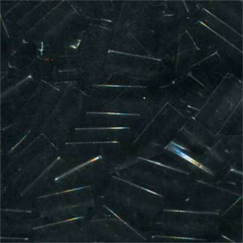 Miyuki Rectangle Bead - REC49-401 - Opaque Black - 100gm Bag