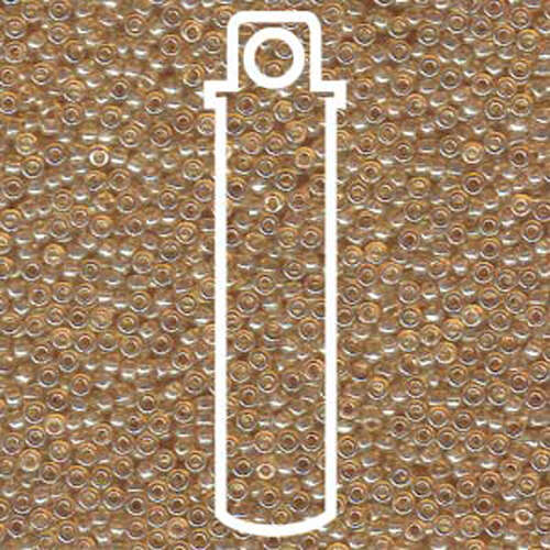 Miyuki 15/0 Rocaille Bead - 15-9310 - Rose Gold Luster - 8.2gm Tube