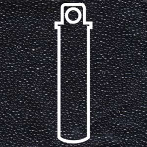 Miyuki 15/0 Rocaille Bead - 15-9401 - Black - 8.2gm Tube