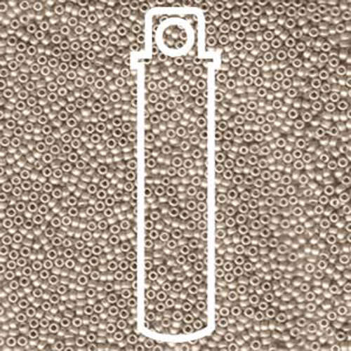 Miyuki 15/0 Rocaille Bead - 15-92021 - Matte Opaque Cream - 8.2gm Tube