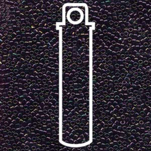 Miyuki 15/0 Delica Bead - DBS0004 - Purple Iris - 7gm Tube