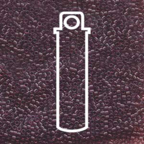Miyuki 10/0 Delica Bead - DBM1104 - Transparent Mauve - 7gm Tube