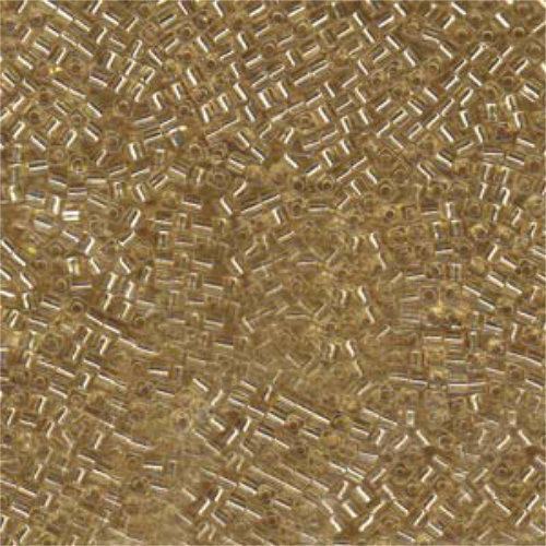 Miyuki 1.8mm (SB18) Square Bead - SB18-3 - Silver Lined Gold - 100gm Bag