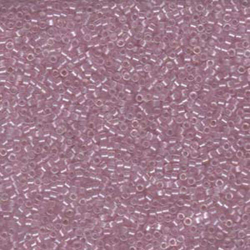 Miyuki 11/0 Delica Bead - DB1673 - Pearl Lined Pink AB - 50gm Bag