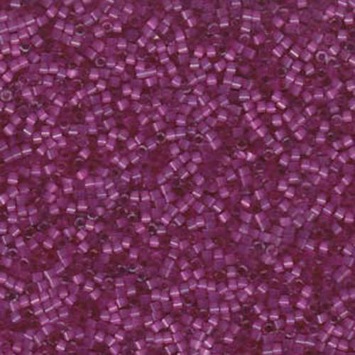 Miyuki 11/0 Delica Bead - DB1808 - Dyed Fuchsia Silk Satin - 50gm Bag