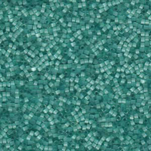 Miyuki 11/0 Delica Bead - DB1812 - Dyed Lt Aqua Green Silk Satin - 50gm Bag