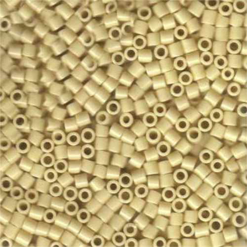 Miyuki 8/0 Delica Bead - DBL-0732 - Opaque Cream - 100gm Bag