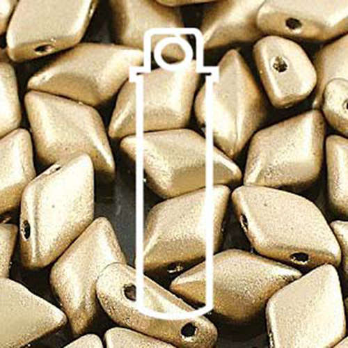 Gem Duo 8mm x 5mm - GD8500030-01710 - Bronze Pale Gold - 8gm Tube