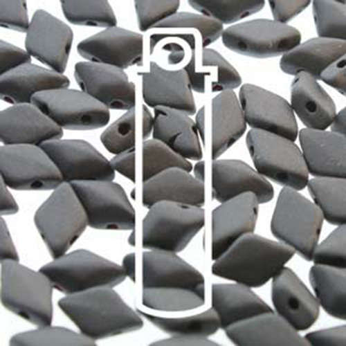 Gem Duo 8mm x 5mm - GD8523980-84110 - Matte Jet - 8gm Tube