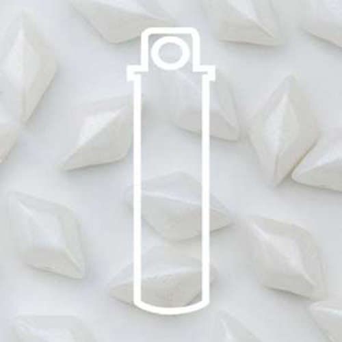Gem Duo 8mm x 5mm - GD8502010-24001 - Pearl Shine White - 8gm Tube