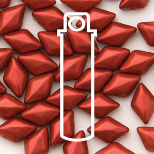 Gem Duo 8mm x 5mm - GD8503000-01890 - Chalk Lava Red - 8gm Tube