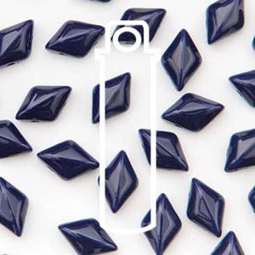 Gem Duo 8mm x 5mm - GD8533400 - Opaque Navy - 8gm Tube