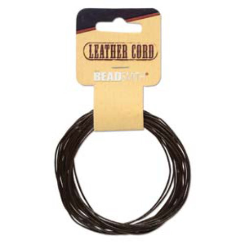 0.5mm Indian Leather Red Brown - 5 Yards - 4.5 Metres Spool