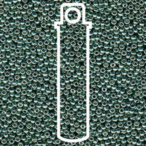 Miyuki 11/0 Rocaille Bead - 11-94215 - Duracoat Galvanized Sea Green - 24gm Tube