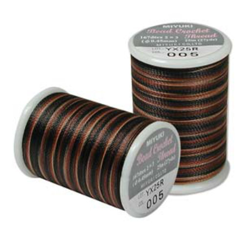 Miyuki Bead Crochet Thread Pebble Stone - Size 8 / 0.45mm - 25m - MBC8-005