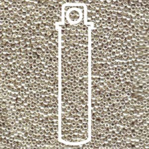 Miyuki 11/0 Rocaille Bead - 11-91051 - Galvanized Silver - 8.5gm Tube