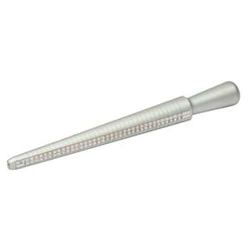 Universal Aluminum Ring Mandrel with Grooves - US and British Sizes - RS400