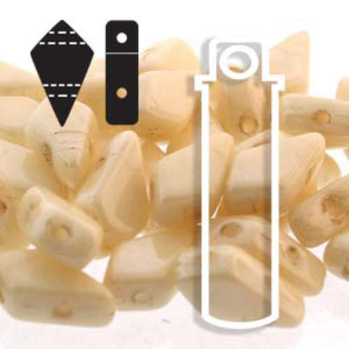 Kite 9mm x 5mm - KT9503000-14413 - Chalk Beige Luster - 24gm Tube
