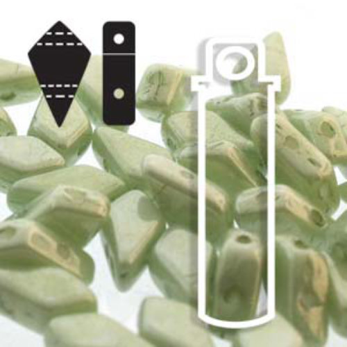 Kite 9mm x 5mm - KT9503000-14457 - Chalk Green Luster - 24gm Tube