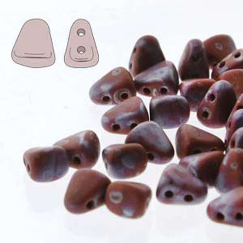 Nib Bit 6mm x 5mm - NB6513610-85001 - Umber Matt Nebula - 100gm Bag