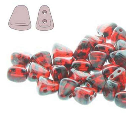 Nib Bit 6mm x 5mm - NB6590080-86805 - Ruby Dark Travertine - 100gm Bag