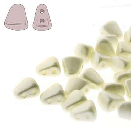 Nib Bit 6mm x 5mm - NB6525110 - Pastel Light Cream - 100gm Bag