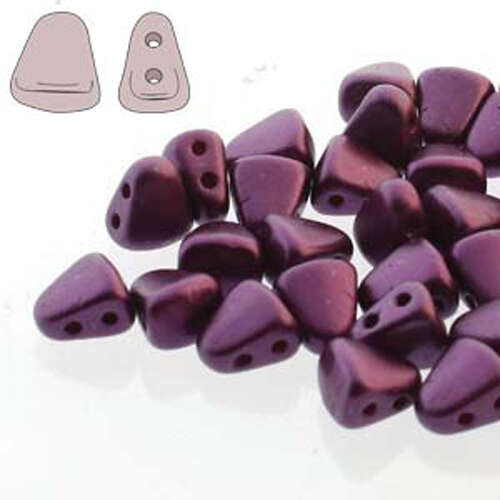 Nib Bit 6mm x 5mm - NB6525032 - Pastel Bordeaux - 100gm Bag