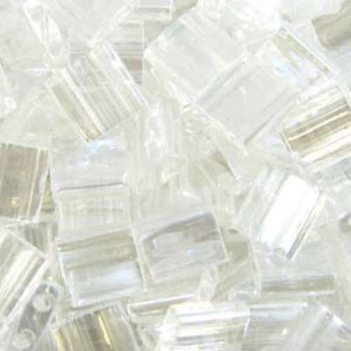 Miyuki Tila Bead - TL0160 - Crystal Luster - 50gm Bag