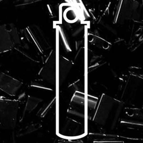 Miyuki Tila Bead - TL0401 - Opaque Black - 7.2gm Tube