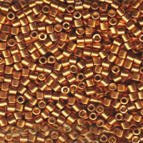 Miyuki 10/0 Delica Bead - DBM1833 - Duracoat Galvanized Yellow Gold - 50gm Bag