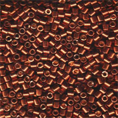 Miyuki 8/0 Delica Bead - DBL-1842 - Duracoat Galvanized Dark Berry - 50gm Bag