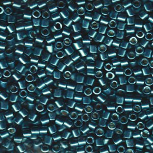 Miyuki 8/0 Delica Bead - DBL-1847 - Duracoat Galvanized Dark Seafoam - 50gm Bag