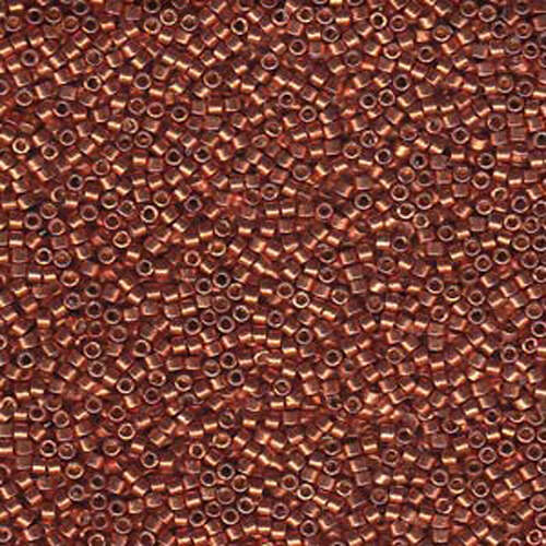 Miyuki 11/0 Delica Bead - DB1837 - Duracoat Galvanized Pink Blush - 50gm Bag